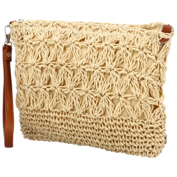 Dámská crossbody kabelka béžová - Firenze Quari