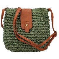 Dámská crossbody kabelka zelená - Firenze Falci