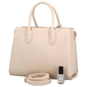 Dámská kabelka do ruky krémová - David Jones Seanah 