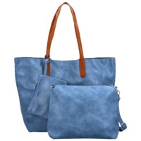 Dámská kabelka na rameno 2v1 modrá - Herisson Maggie