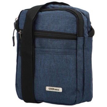 Pánská crossbody modrá - Coveri Lazzo