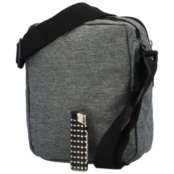 Pánská crossbody šedá - Coveri Lazzo