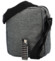 Pánská crossbody šedá - Coveri Lazzo