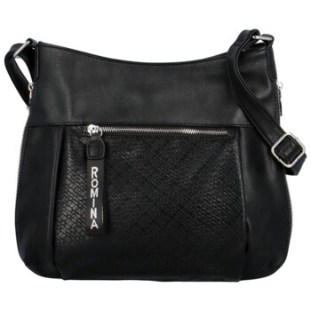 Dámská crossbody kabelka černá - Romina & Co Bags Dolma