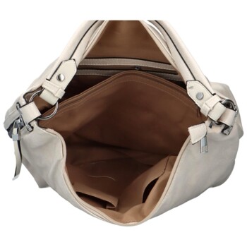 Dámská kabelka na rameno krémová - Romina & Co Bags Elianora