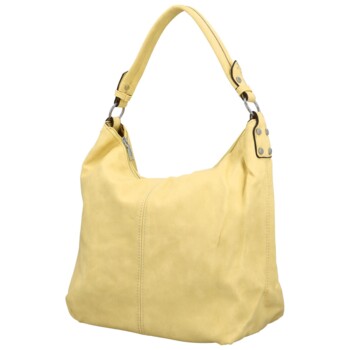 Dámská kabelka na rameno světle žlutá - Romina & Co Bags Elianora