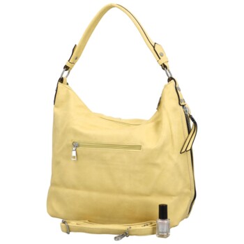 Dámská kabelka na rameno světle žlutá - Romina & Co Bags Elianora
