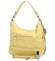 Dámská kabelka na rameno světle žlutá - Romina & Co Bags Elianora