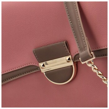 Dámská crossbody kabelka růžová - DIANA & CO Allmania