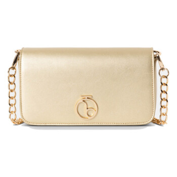Dámská crossbody kabelka zlatá - Nobo Fridia