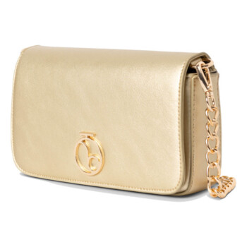 Dámská crossbody kabelka zlatá - Nobo Fridia