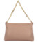 Dámská kožená crossbody kabelka béžová - Delami Madison