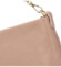 Dámská kožená crossbody kabelka béžová - Delami Madison