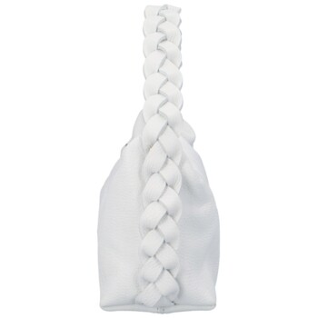 Dámská kožená kabelka do ruky bílá - Delami Selmega