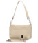 Dámská kožená crossbody krémová - Delami Colette