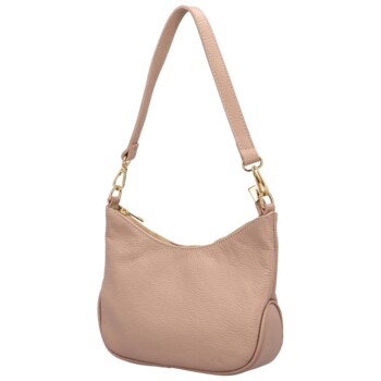 Dámská kožená crossbody starorůžová - Delami Javier