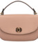 Dámská kožená crossbody starorůžová - Delami Kamryn