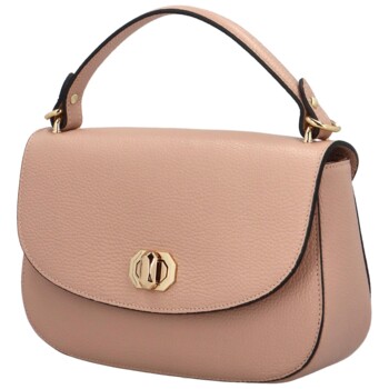 Dámská kožená crossbody starorůžová - Delami Kamryn