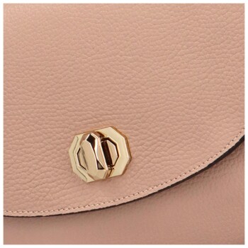 Dámská kožená crossbody starorůžová - Delami Kamryn