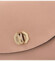 Dámská kožená crossbody starorůžová - Delami Kamryn