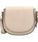 Dámská kožená crossbody kabelka béžová - Delami Oberisa