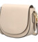 Dámská kožená crossbody kabelka béžová - Delami Oberisa