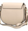 Dámská kožená crossbody kabelka béžová - Delami Oberisa