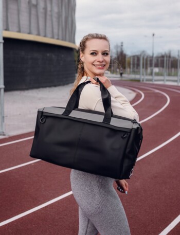 Sportovní a cestovní voděodolná taška černá - Vuch Nola Black