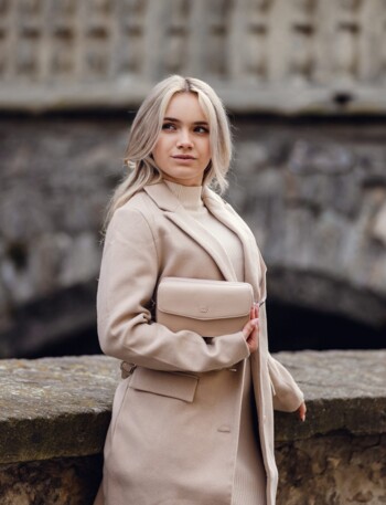 Dámská crossbody kabelka béžová - Vuch Moana Beige