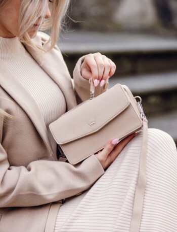 Dámská crossbody kabelka béžová - Vuch Moana Beige