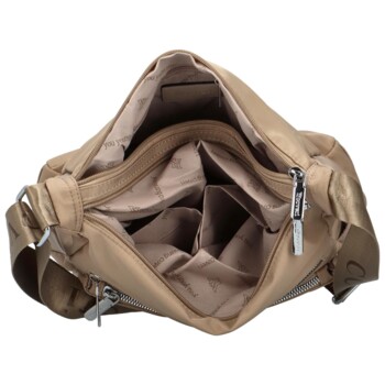 Dámská crossbody kabelka béžová - Coveri Herwiga