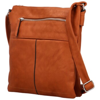 Dámská crossbody kabelka hnědá - Coveri Radana