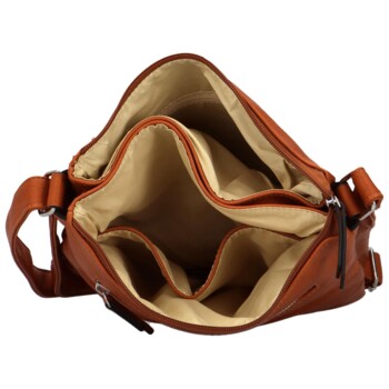 Dámská crossbody kabelka hnědá - Coveri Radana