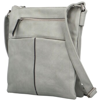 Dámská crossbody kabelka šedá - Coveri Radana