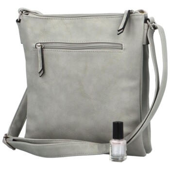 Dámská crossbody kabelka šedá - Coveri Radana