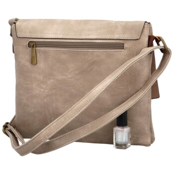 Dámská crossbody kabelka béžová - Coveri Melisana
