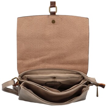 Dámská crossbody kabelka béžová - Coveri Melisana