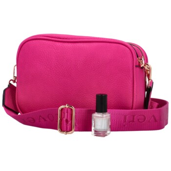 Dámská crossbody kabelka fuchsiová - Coveri Matea