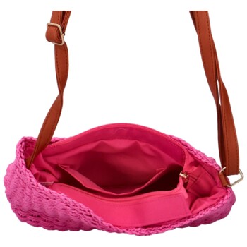 Dámská crossbody kabelka fuchsiová - Firenze Nellis
