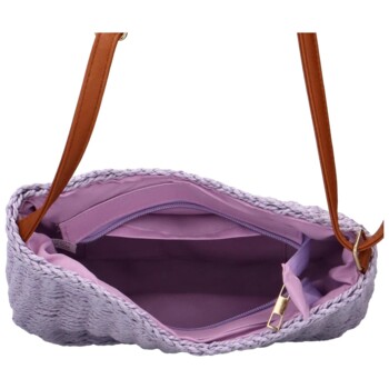 Dámská crossbody kabelka fialová - Firenze Nellis