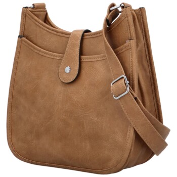 Dámská crossbody kabelka khaki - Firenze Korina
