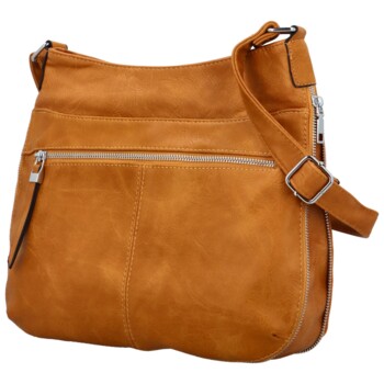 Dámská crossbody kabelka žlutá - Firenze Grete