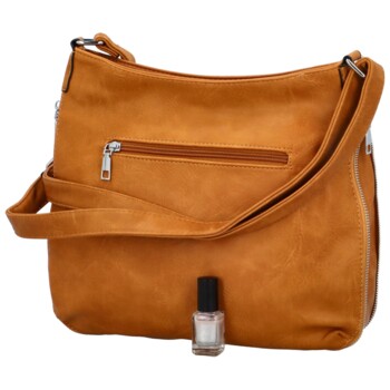 Dámská crossbody kabelka žlutá - Firenze Grete