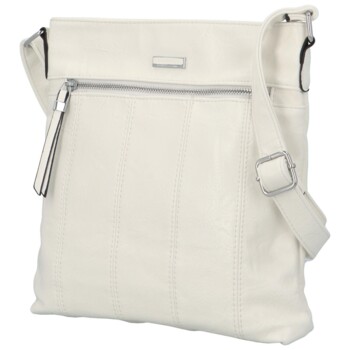 Dámská crossbody kabelka bílá - Romina & Co Bags Garetha