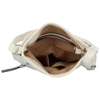Dámská crossbody kabelka bílá - Romina & Co Bags Garetha