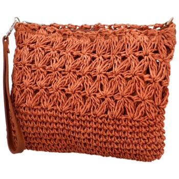 Dámská crossbody kabelka cihlově červená - Firenze Quari