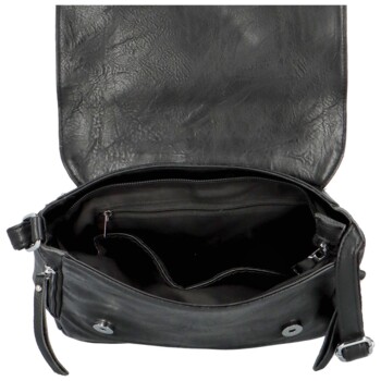Dámská crossbody kabelka černá - Firenze Ceryss