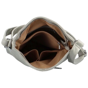 Dámská crossbody kabelka šedá - Romina & Co Bags Ernesta