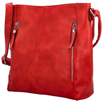 Dámská crossbody kabelka červená - Firenze Freeda