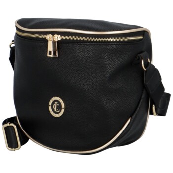 Dámská crossbody kabelka černá - Locca Salax